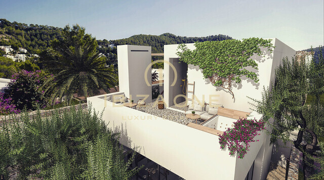 Luxury plot in Roca Llisa on the golf course for sale, Ibiza - Luxury plot in Roca Llisa on the golf course for rent, Ibiza
