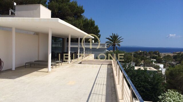 Villa moderna con vista mare vicino alla città di Ibiza e Talamanca in vendita, Ibiza - Villa moderna con vista mare vicino alla città di Ibiza e Talamanca in affitto, Ibiza
