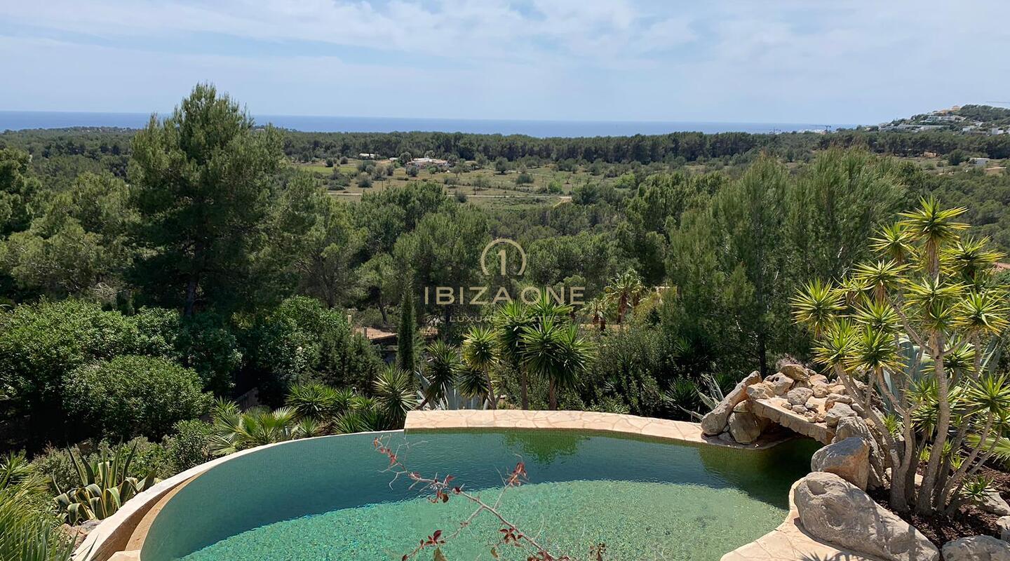 Luxury villa with sea views in Cala Jondal for sale, Ibiza - Luxury villa with sea views in Cala Jondal for rent, Ibiza
