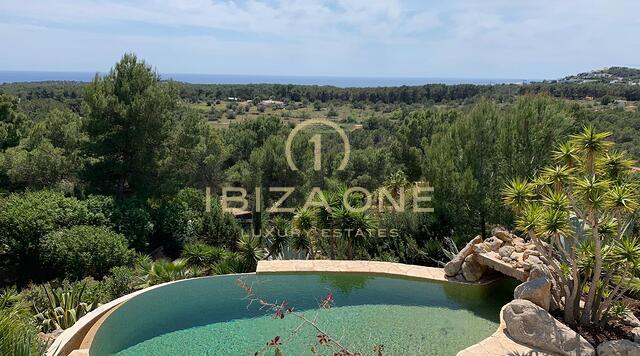 Luxury villa with sea views in Cala Jondal for sale, Ibiza - Luxury villa with sea views in Cala Jondal for rent, Ibiza
