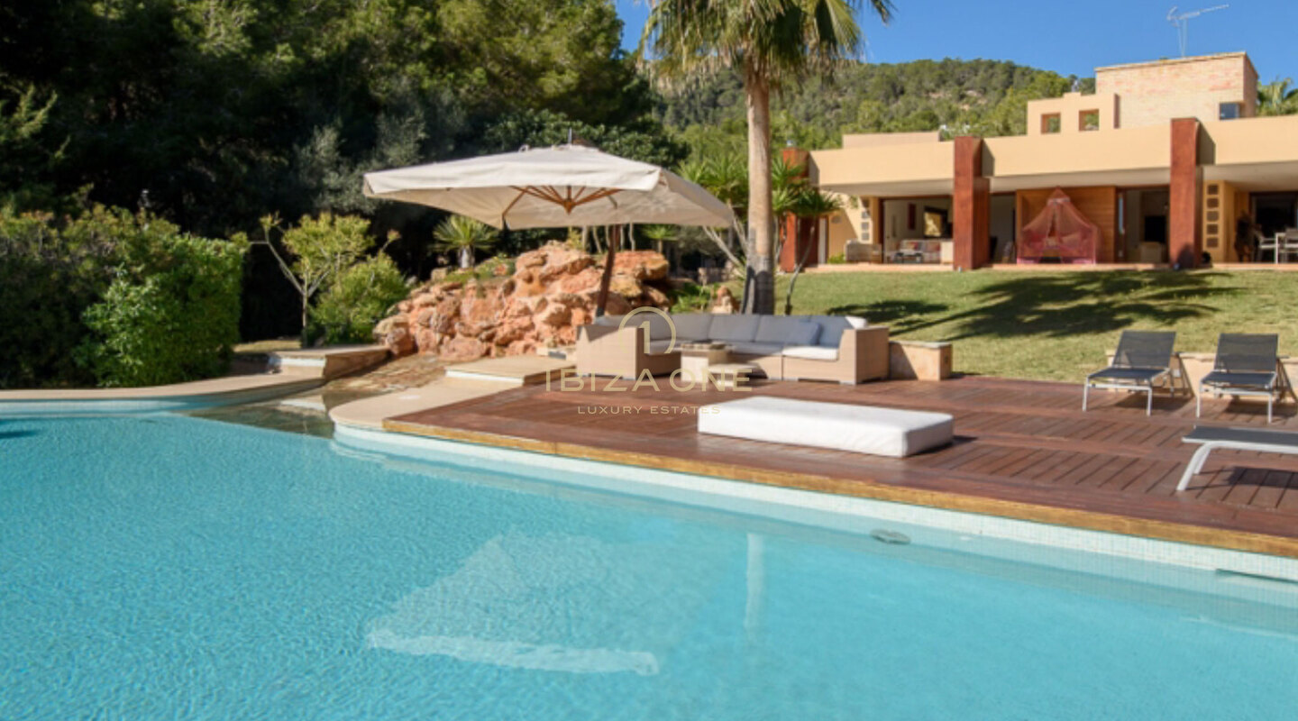 Bonita propiedad de lujo con vistas al mar en venta, Ibiza - Bonita propiedad de lujo con vistas al mar en alquiler, Ibiza