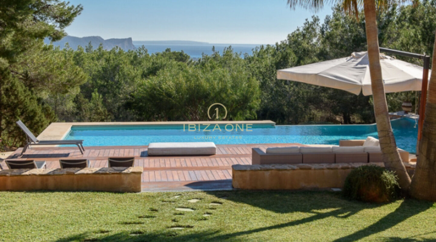 Bella proprietà di lusso con vista mare in vendita, Ibiza - Bella proprietà di lusso con vista mare in affitto, Ibiza