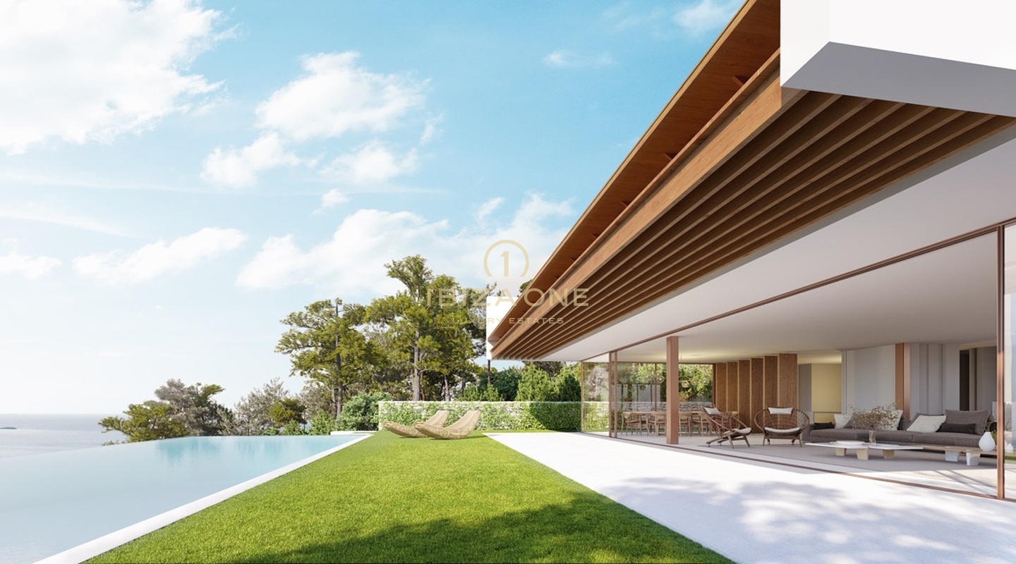 Luxuriöse Villa in erster Meereslinie mit Meerblick nach Formentera zu verkaufen, Ibiza - Luxuriöse Villa in erster Meereslinie mit Meerblick nach Formentera zu vermieten, Ibiza