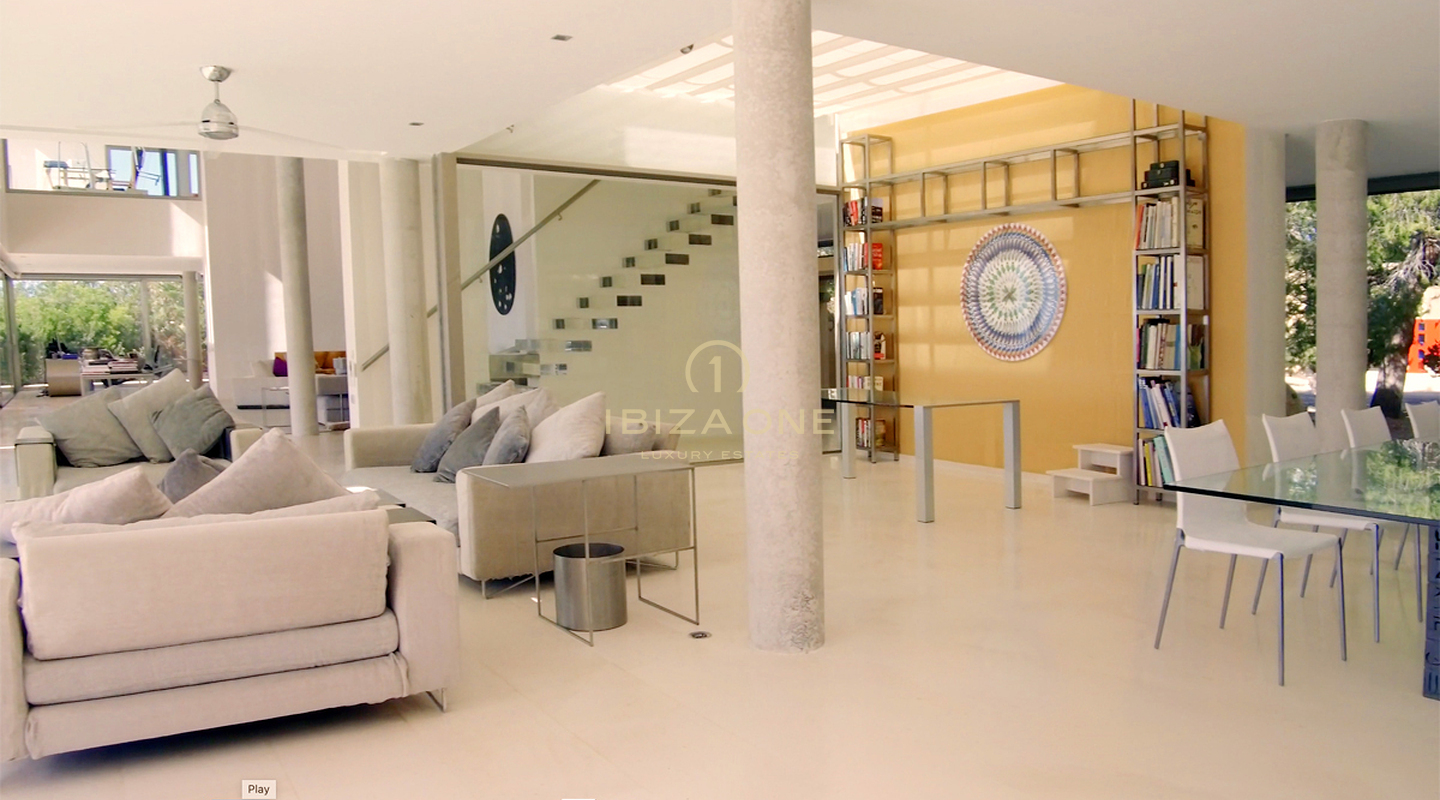 Maison d'eau très moderne avec double plafond dans le quartier très recherché de Porroig à vendre, Ibiza - Maison d'eau très moderne avec double plafond dans le quartier très recherché de Porroig à louer, Ibiza