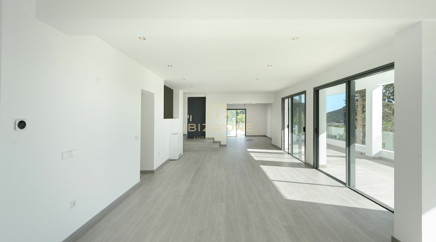 Modern newly renovated luxury villa with full privacy in Can Furnet with views to the sea and Dalt Vila for sale, Ibiza - Modern newly renovated luxury villa with full privacy in Can Furnet with views to the sea and Dalt Vila for rent, Ibiza