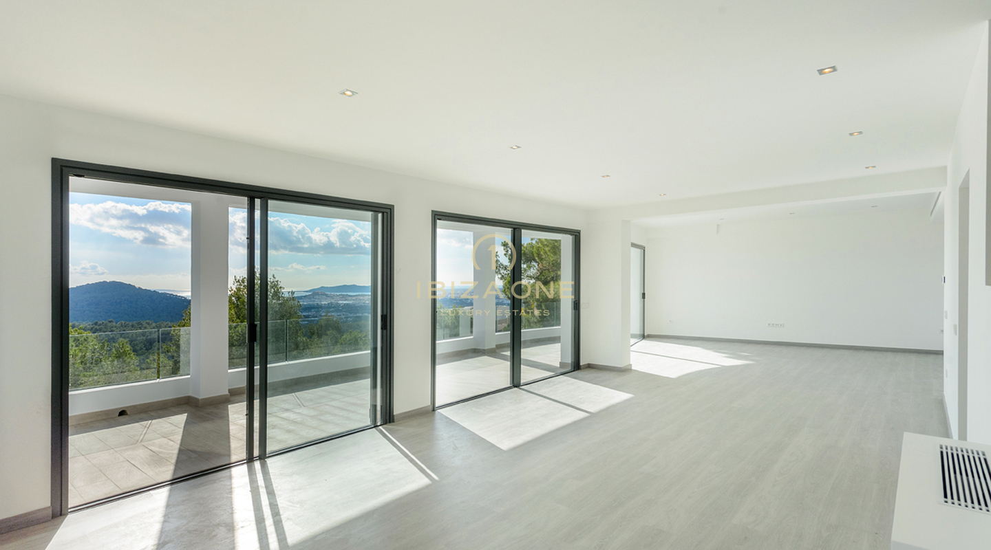 Moderne, onlangs gerenoveerde luxe villa met volledige privacy in Can Furnet met uitzicht op zee en Dalt Vila te koop, Ibiza - Moderne, onlangs gerenoveerde luxe villa met volledige privacy in Can Furnet met uitzicht op zee en Dalt Vila te huur, Ibiza