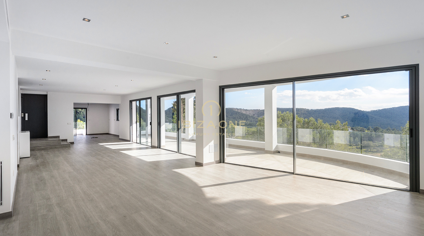 Moderna villa de lujo recién reformada con total privacidad en Can Furnet con vistas al mar y Dalt Vila en venta, Ibiza - Moderna villa de lujo recién reformada con total privacidad en Can Furnet con vistas al mar y Dalt Vila en alquiler, Ibiza