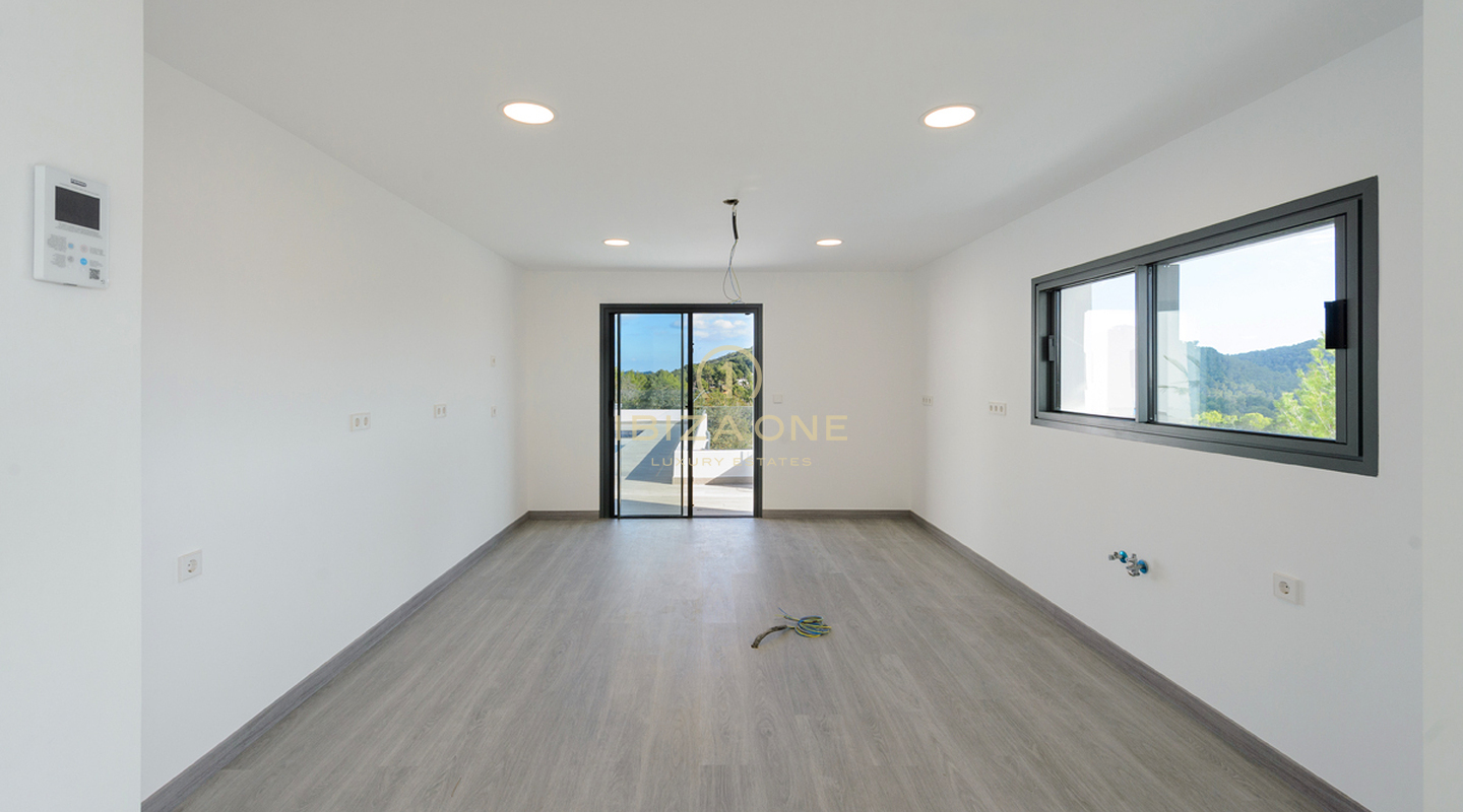Moderna villa de lujo recién reformada con total privacidad en Can Furnet con vistas al mar y Dalt Vila en venta, Ibiza - Moderna villa de lujo recién reformada con total privacidad en Can Furnet con vistas al mar y Dalt Vila en alquiler, Ibiza