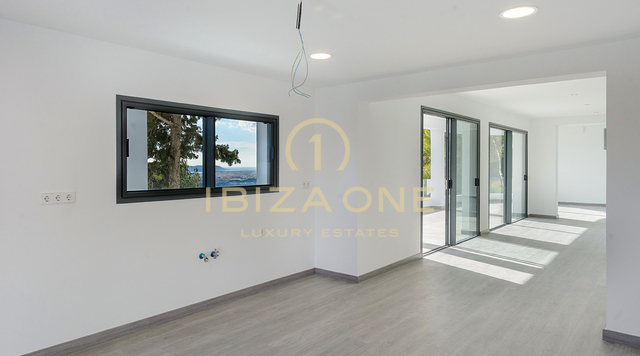 Moderne, onlangs gerenoveerde luxe villa met volledige privacy in Can Furnet met uitzicht op zee en Dalt Vila te koop, Ibiza - Moderne, onlangs gerenoveerde luxe villa met volledige privacy in Can Furnet met uitzicht op zee en Dalt Vila te huur, Ibiza