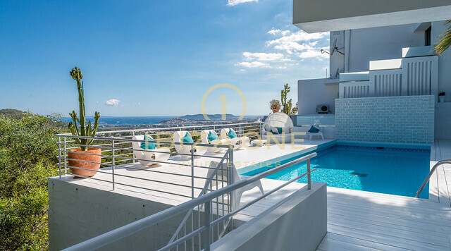Moderne villa met zeezicht in Can Furnet te koop, Ibiza - Moderne villa met zeezicht in Can Furnet te huur, Ibiza