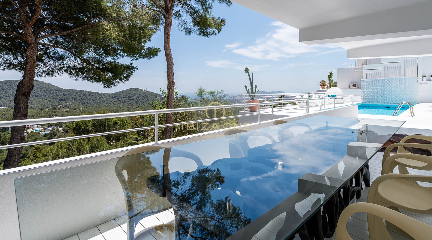 Moderna villa con vista mare a Can Furnet in vendita, Ibiza - Moderna villa con vista mare a Can Furnet in affitto, Ibiza