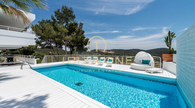 Moderna villa con vista mare a Can Furnet in vendita, Ibiza - Moderna villa con vista mare a Can Furnet in affitto, Ibiza