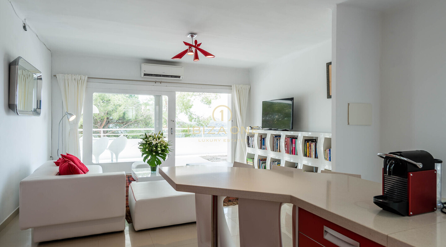 Modern sea view villa in Can Furnet for sale, Ibiza - Modern sea view villa in Can Furnet for rent, Ibiza