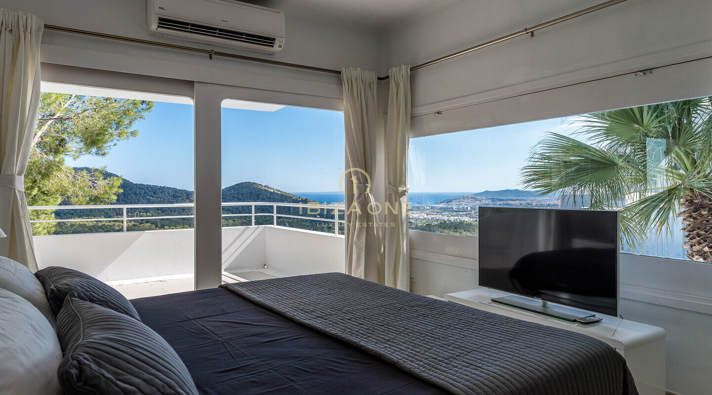 Moderne Villa mit Meerblick in Can Furnet zu verkaufen, Ibiza - Moderne Villa mit Meerblick in Can Furnet zu vermieten, Ibiza