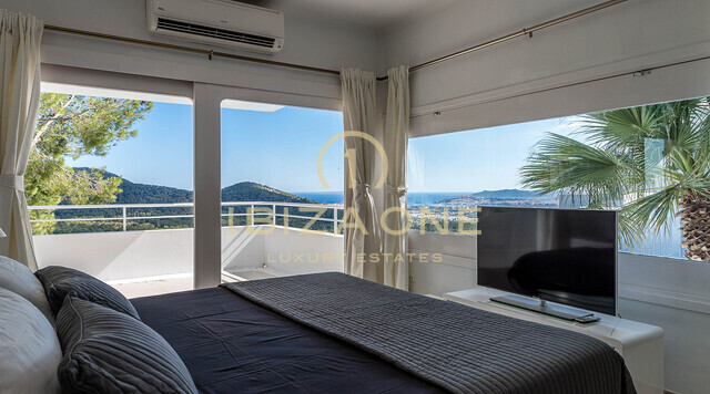 Modern sea view villa in Can Furnet for sale, Ibiza - Modern sea view villa in Can Furnet for rent, Ibiza