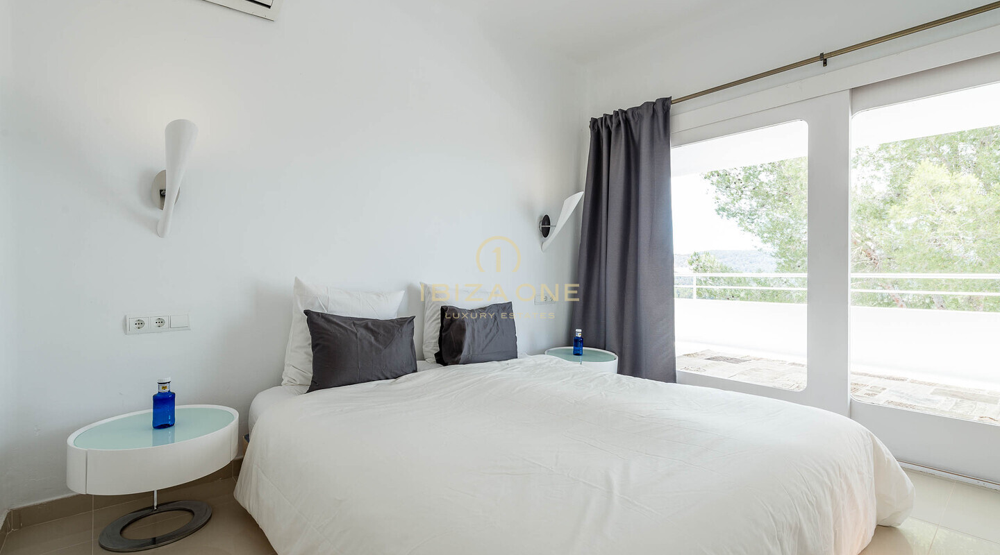 Moderne Villa mit Meerblick in Can Furnet zu verkaufen, Ibiza - Moderne Villa mit Meerblick in Can Furnet zu vermieten, Ibiza