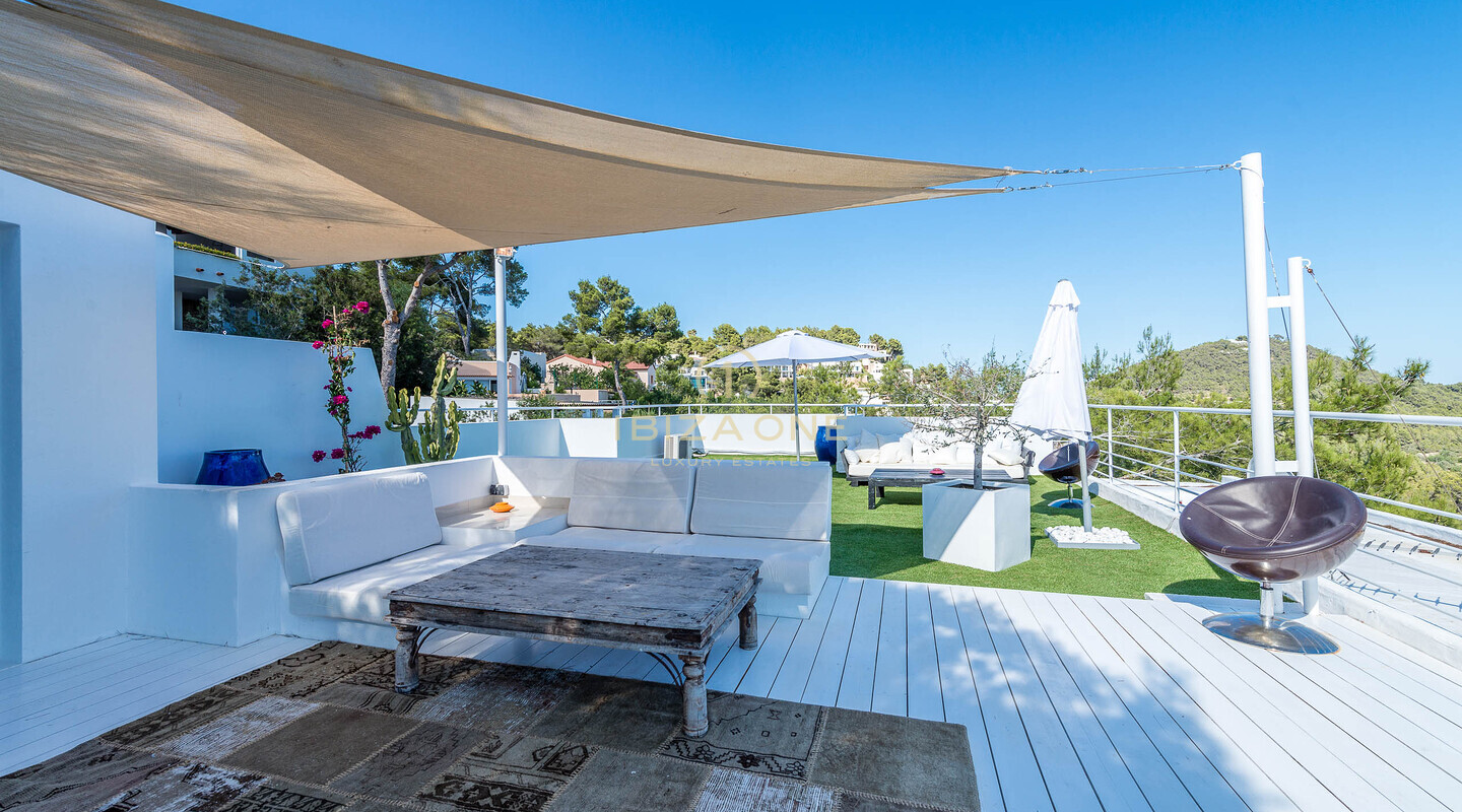 Moderne villa met zeezicht in Can Furnet te koop, Ibiza - Moderne villa met zeezicht in Can Furnet te huur, Ibiza