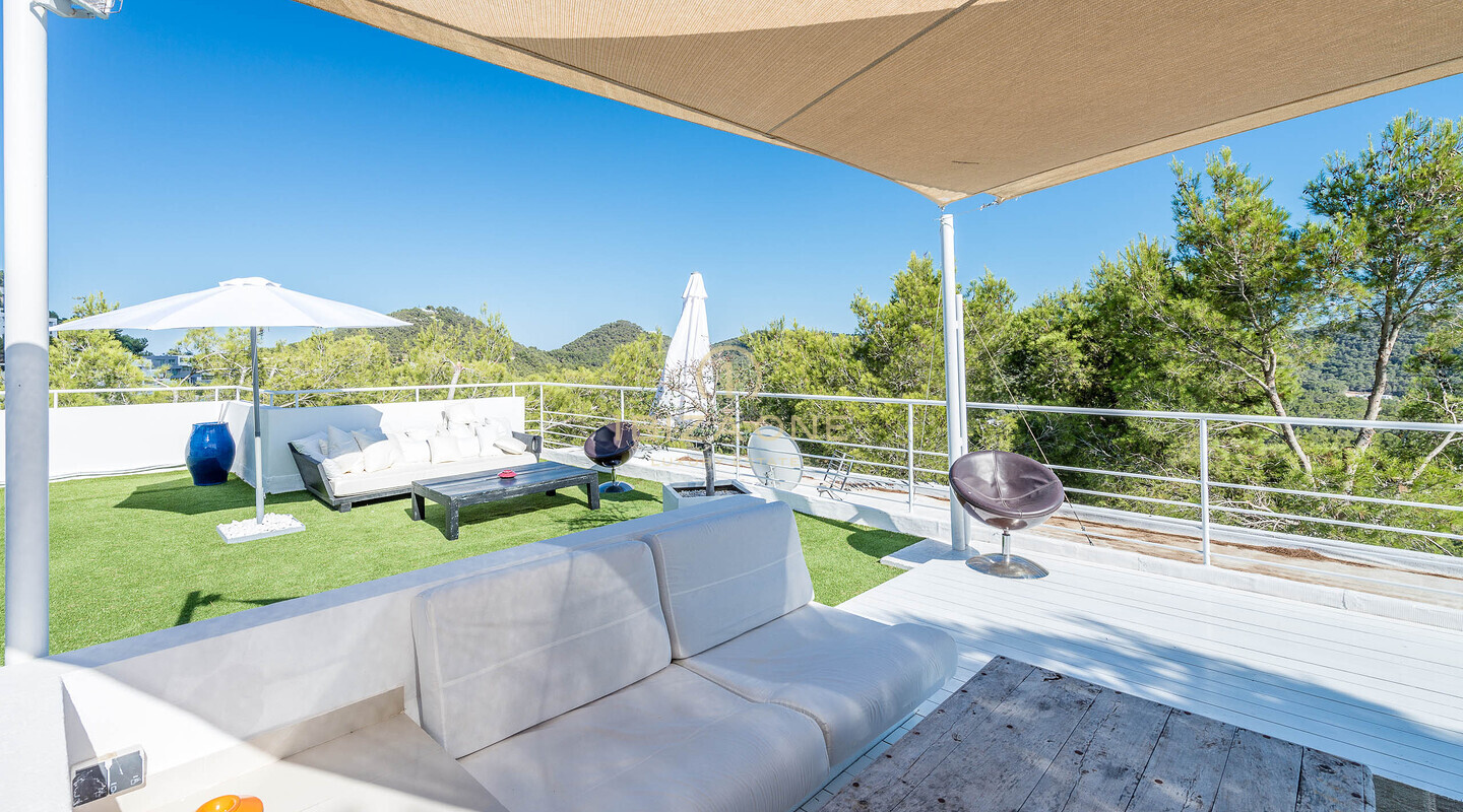 Moderne villa met zeezicht in Can Furnet te koop, Ibiza - Moderne villa met zeezicht in Can Furnet te huur, Ibiza