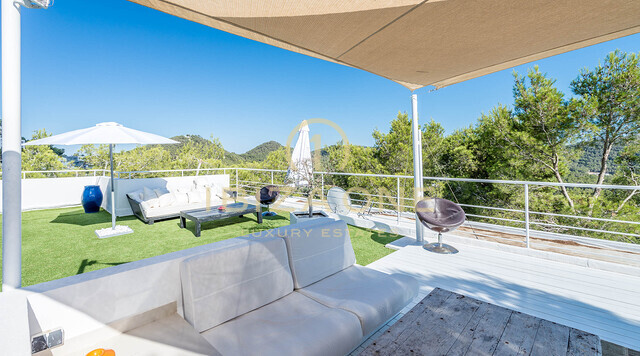 Villa moderna con vistas al mar en Can Furnet en venta, Ibiza - Villa moderna con vistas al mar en Can Furnet en alquiler, Ibiza