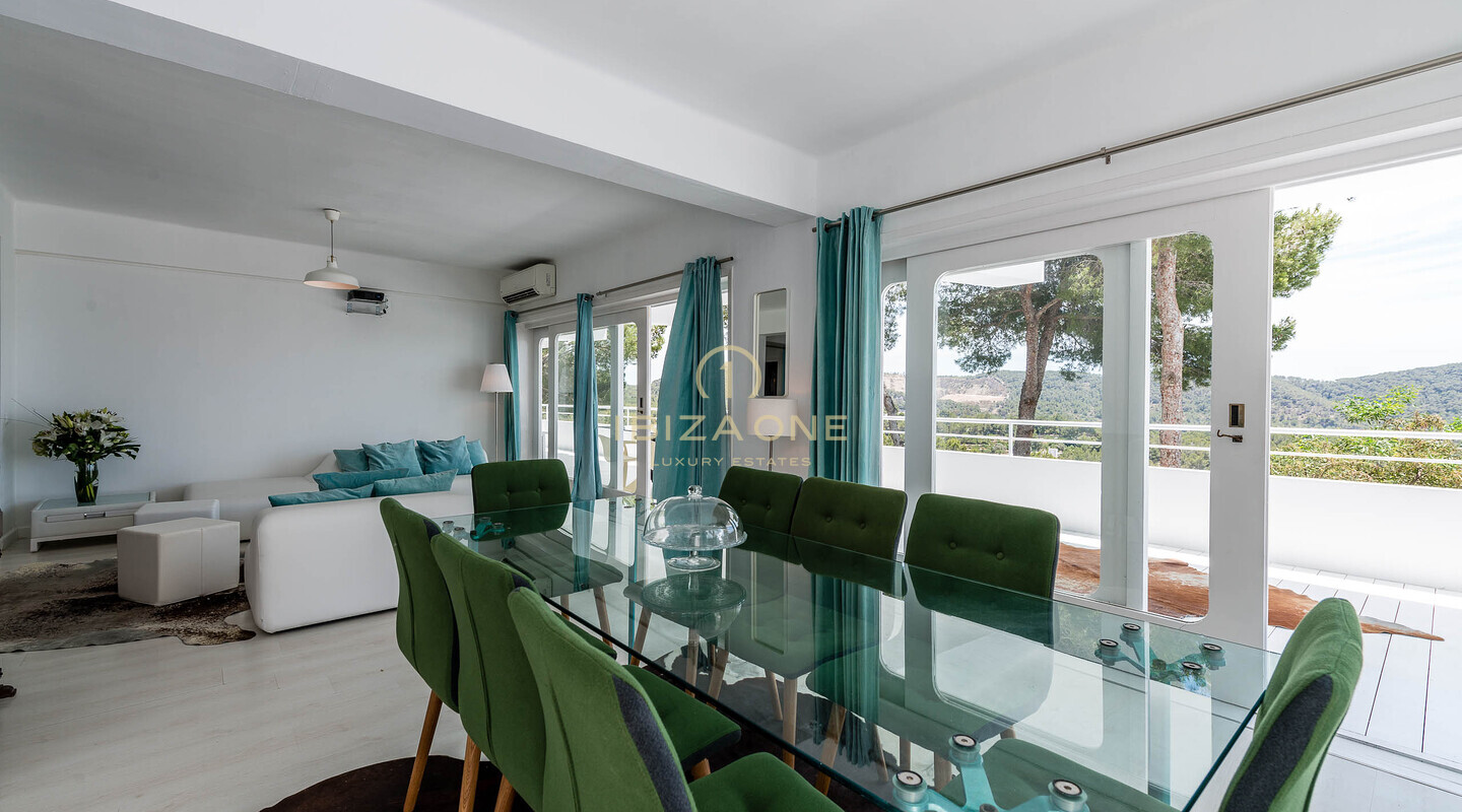 Moderne Villa mit Meerblick in Can Furnet zu verkaufen, Ibiza - Moderne Villa mit Meerblick in Can Furnet zu vermieten, Ibiza