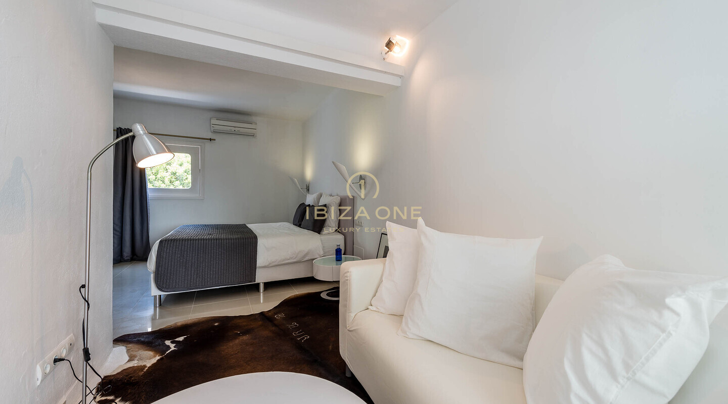 Modern sea view villa in Can Furnet for sale, Ibiza - Modern sea view villa in Can Furnet for rent, Ibiza