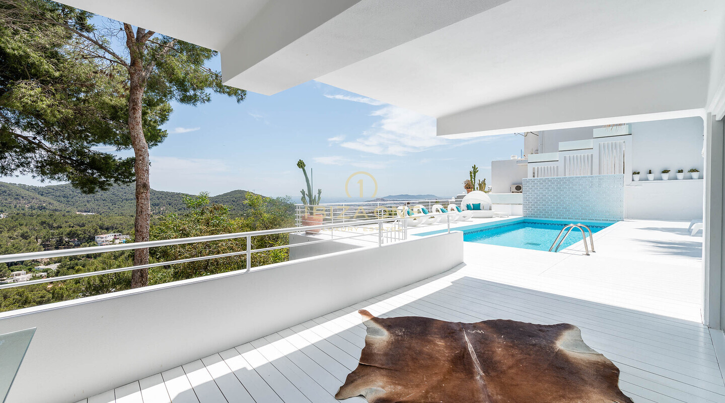 Moderna villa con vista mare a Can Furnet in vendita, Ibiza - Moderna villa con vista mare a Can Furnet in affitto, Ibiza