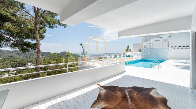Moderne Villa mit Meerblick in Can Furnet zu verkaufen, Ibiza - Moderne Villa mit Meerblick in Can Furnet zu vermieten, Ibiza