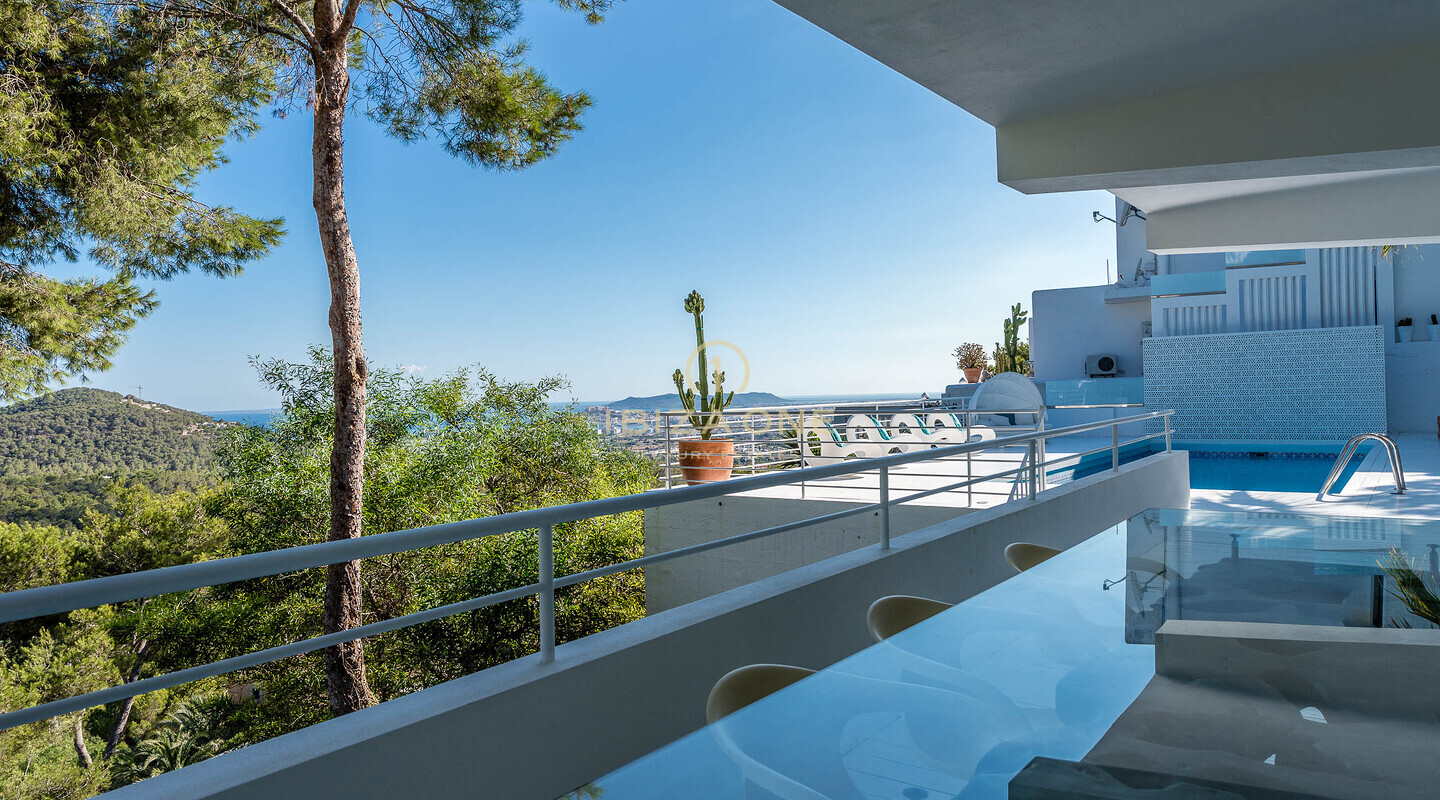 Moderna villa con vista mare a Can Furnet in vendita, Ibiza - Moderna villa con vista mare a Can Furnet in affitto, Ibiza