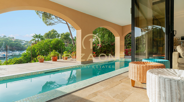 Villa mediterranea in prima linea con accesso diretto al porto turistico di Maiorca in vendita, Maiorca - Villa mediterranea in prima linea con accesso diretto al porto turistico di Maiorca in affitto, Maiorca