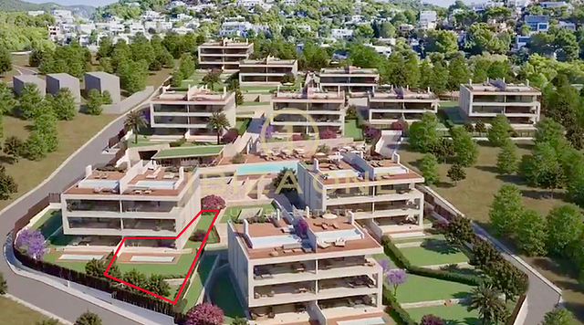 Moderno appartamento di lusso con giardino e piscina privata in vendita, Ibiza - Moderno appartamento di lusso con giardino e piscina privata in affitto, Ibiza