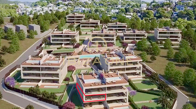 Apartamento moderno de nueva construcción con vistas en venta, Ibiza - Apartamento moderno de nueva construcción con vistas en alquiler, Ibiza
