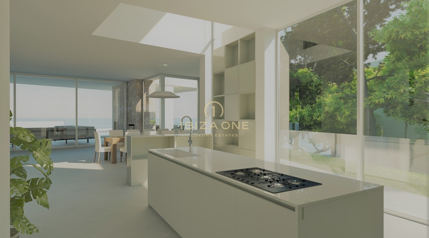 Villa de luxe moderne en construction avec vue sur la mer près de la marina Port Adriano à Majorque à vendre, Majorque - Villa de luxe moderne en construction avec vue sur la mer près de la marina Port Adriano à Majorque à louer, Majorque