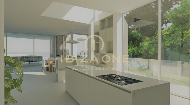 Moderne Luxusvilla im Bau mit Meerblick in der Nähe des Yachthafens Port Adriano auf Mallorca zu verkaufen, Mallorca - Moderne Luxusvilla im Bau mit Meerblick in der Nähe des Yachthafens Port Adriano auf Mallorca zu vermieten, Mallorca