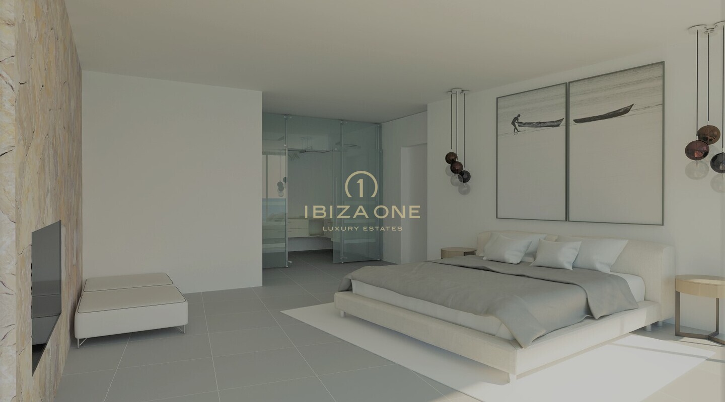Villa de luxe moderne en construction avec vue sur la mer près de la marina Port Adriano à Majorque à vendre, Majorque - Villa de luxe moderne en construction avec vue sur la mer près de la marina Port Adriano à Majorque à louer, Majorque