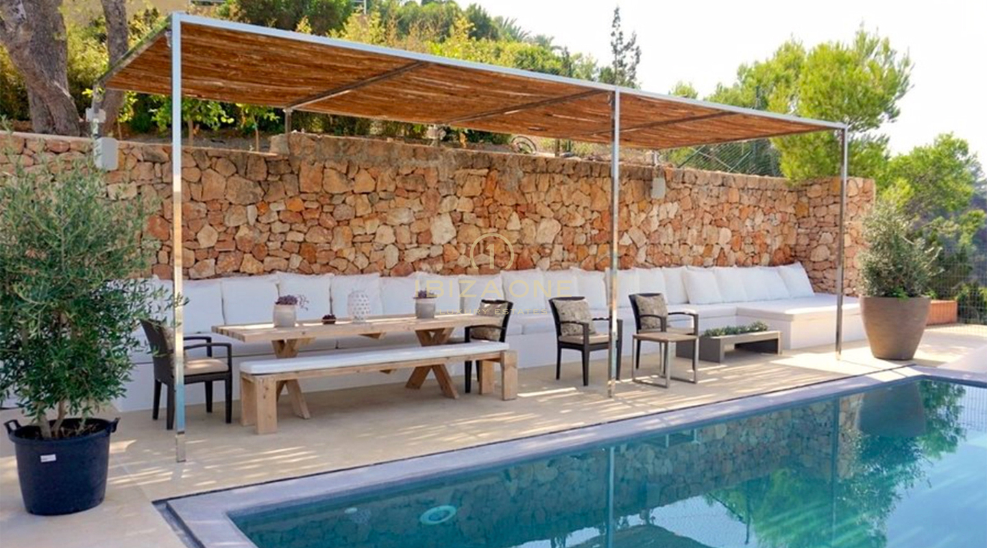 Villa in erster Meereslinie mit Meerzugang zu vermieten, Ibiza - Villa in erster Meereslinie mit Meerzugang zu verkaufen, Ibiza