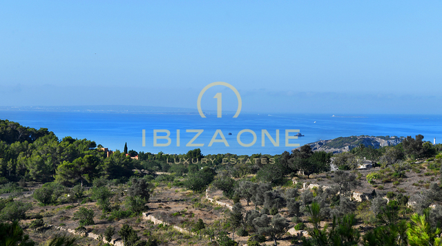 Finca di lusso vicino a Ibiza con vista sul mare e su Dalt Vila in vendita, Ibiza - Finca di lusso vicino a Ibiza con vista sul mare e su Dalt Vila in affitto, Ibiza