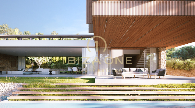 Modern new build villa in prime location with views to Dalt Vila for sale, Ibiza - Modern new build villa in prime location with views to Dalt Vila for rent, Ibiza
