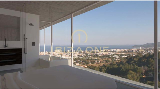 Projet de construction neuve de luxe moderne avec vue magnifique sur la mer et Dalt Vila, à proximité de la ville d'Ibiza à vendre, Ibiza - Projet de construction neuve de luxe moderne avec vue magnifique sur la mer et Dalt Vila, à proximité de la ville d'Ibiza à louer, Ibiza
