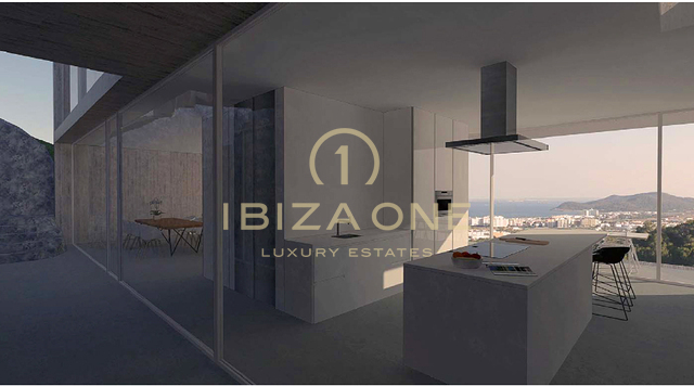 Luxuriöses modernes Neubauprojekt mit herrlicher Aussicht auf das Meer und Dalt Vila, in der Nähe von Ibiza-Stadt zu verkaufen, Ibiza - Luxuriöses modernes Neubauprojekt mit herrlicher Aussicht auf das Meer und Dalt Vila, in der Nähe von Ibiza-Stadt zu vermieten, Ibiza