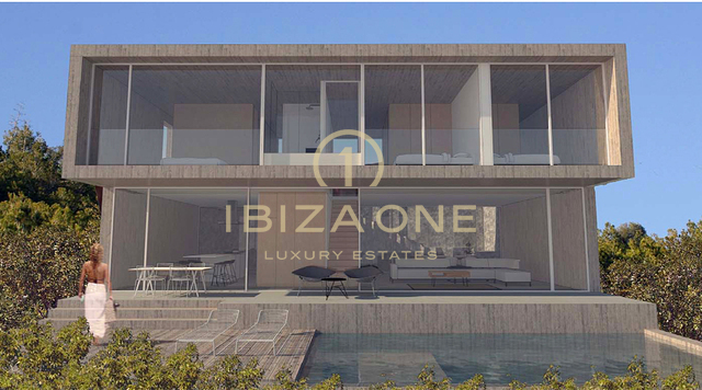 Luxury modern new construction project with magnificent views and the sea and Dalt Vila, close to Ibiza town for sale, Ibiza - Luxury modern new construction project with magnificent views and the sea and Dalt Vila, close to Ibiza town for rent, Ibiza