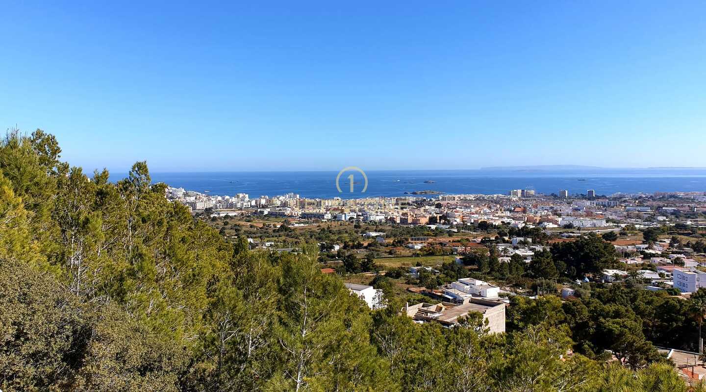 Luxury modern new construction project with magnificent views and the sea and Dalt Vila, close to Ibiza town for sale, Ibiza - Luxury modern new construction project with magnificent views and the sea and Dalt Vila, close to Ibiza town for rent, Ibiza