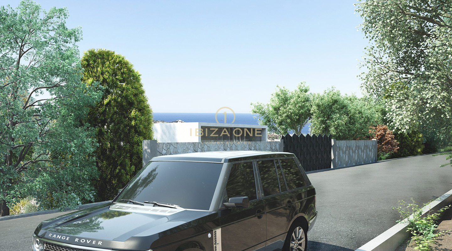Projet de construction neuve de luxe moderne avec vue magnifique sur la mer et Dalt Vila, à proximité de la ville d'Ibiza à vendre, Ibiza - Projet de construction neuve de luxe moderne avec vue magnifique sur la mer et Dalt Vila, à proximité de la ville d'Ibiza à louer, Ibiza