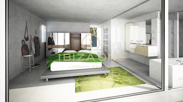 Nuovo progetto di costruzione moderno e di lusso con magnifica vista sul mare e Dalt Vila, vicino alla città di Ibiza in vendita, Ibiza - Nuovo progetto di costruzione moderno e di lusso con magnifica vista sul mare e Dalt Vila, vicino alla città di Ibiza in affitto, Ibiza