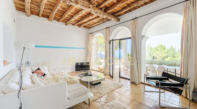 Luxury beautiful sea view finca with privacy for sale, Ibiza - Luxury beautiful sea view finca with privacy for rent, Ibiza