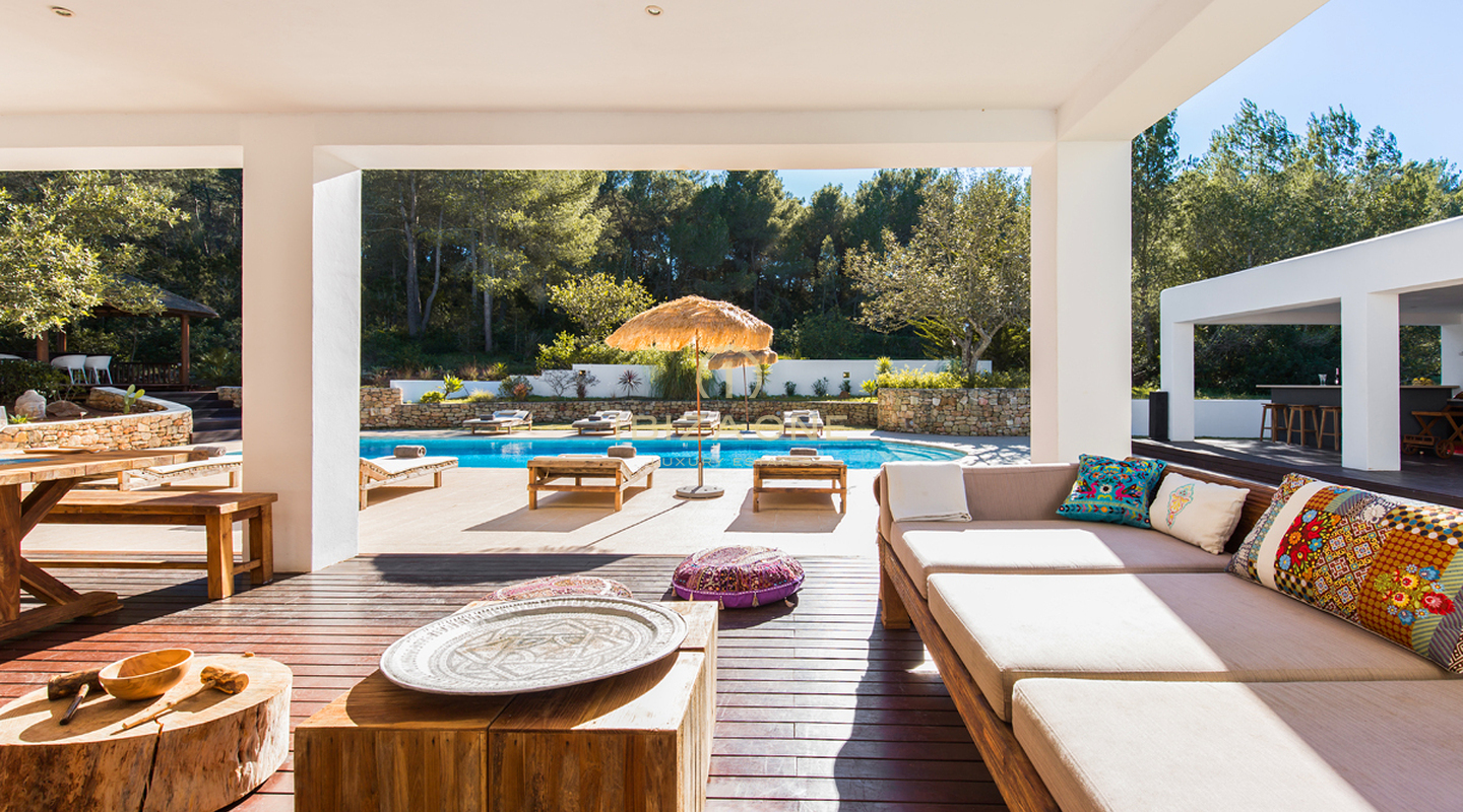 Großes Anwesen mit Luxusvilla und Tennisplatz zu verkaufen, Ibiza - Großes Anwesen mit Luxusvilla und Tennisplatz zu vermieten, Ibiza