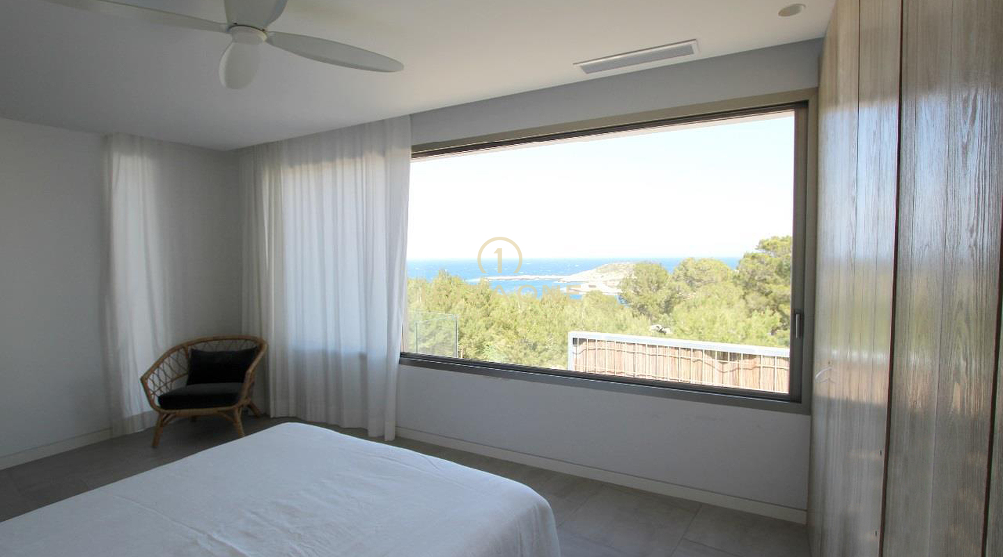 Villa de luxe de nouvelle construction avec vue sur la mer dans le nord à vendre, Ibiza - Villa de luxe de nouvelle construction avec vue sur la mer dans le nord à louer, Ibiza