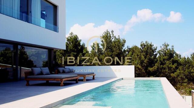 Villa di lusso di nuova costruzione con vista mare a nord in vendita, Ibiza - Villa di lusso di nuova costruzione con vista mare a nord in affitto, Ibiza