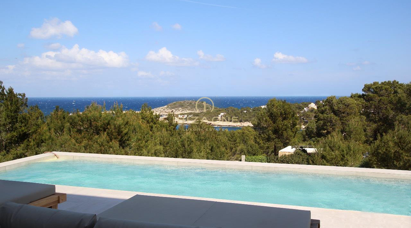 Neu gebaute Luxus-Designvilla mit Meerblick im Norden zu verkaufen, Ibiza - Neu gebaute Luxus-Designvilla mit Meerblick im Norden zu vermieten, Ibiza