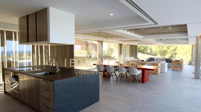 Villa de diseño de lujo de nueva construcción con vistas al mar en el norte en venta, Ibiza - Villa de diseño de lujo de nueva construcción con vistas al mar en el norte en alquiler, Ibiza