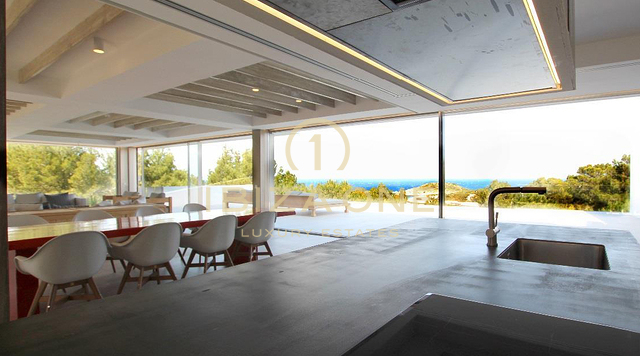 Villa di lusso di nuova costruzione con vista mare a nord in vendita, Ibiza - Villa di lusso di nuova costruzione con vista mare a nord in affitto, Ibiza